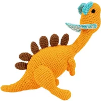 Woolie Oakley the Dilophosaurus Crocheted Soft Toy