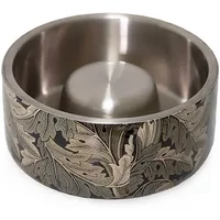 Morris & Co Acanthus Double Walled Slow Feeder Dog Bowl