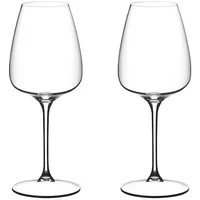 Riedel Grape Set Of 2 White Wine Champagne Spritz Drink Glasses