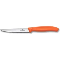 Victorinox Swiss Classic Orange 11cm Serrated Steak & Pizza Knife