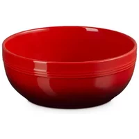 Le Creuset Cerise Stoneware Coupe Collection 20cm Serving Bowl
