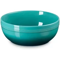 Le Creuset Blue Riviera Stoneware Coupe Collection 20cm Serving Bowl