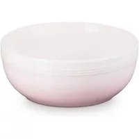 Le Creuset Shell Pink Stoneware Coupe Collection 20cm Serving Bowl