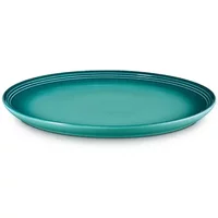 Le Creuset Bleu Riviera Stoneware Coupe Collection 27cm Dinner Plate