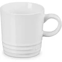 Le Creuset White Stoneware Espresso Mug