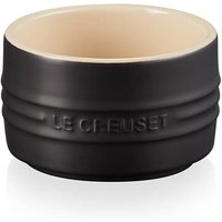 Le Creuset Satin Black Stoneware Stackable Ramekin