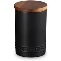 Le Creuset Signature Satin Black Stoneware 770ml Storage Jar
