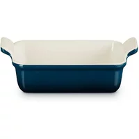 Le Creuset Nuit Stoneware Small 19cm Heritage Rectangular Dish