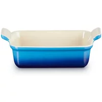 Le Creuset Azure Stoneware Small 19cm Heritage Rectangular Dish