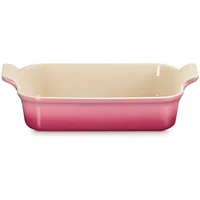 Le Creuset Rose Quartz Stoneware 26cm Heritage Rectangular Dish