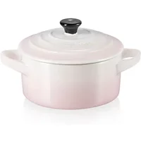 Le Creuset Shell Pink Stoneware Petite Round Casserole