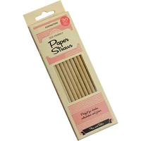 Eddingtons Paper Straws Kraft Paper 30 Pack