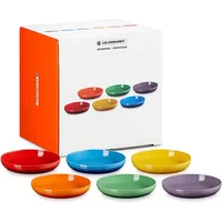 Le Creuset Rainbow Coupe Collection Set of 6 Pasta Bowls