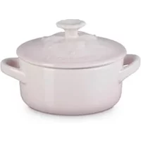 Le Creuset Shell Pink Stoneware La Jardin Daffodil Petite Casserole