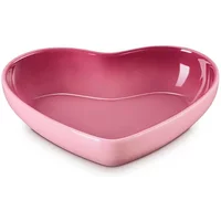 Le Creuset Rose Quartz Stoneware 20cm Heart Bowl