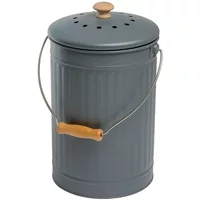 Eddingtons 7 Litre Compost Pail / Bin Charcoal