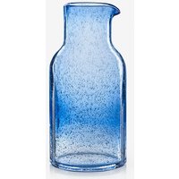 Sur La Table Colour Me Happy Blue Handmade Glass Carafe