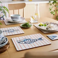 Ulster Weavers Catch of the Day Pack of 4 Cork Placemats