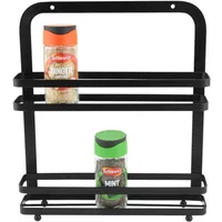 Apollo Flat Iron Spice Rack 2 tier