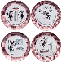 BIA International Say Cheese Set of 4 Plates