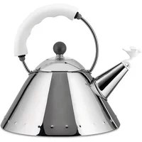 Alessi Bird Shaped Whistle 1.7L Kettle White