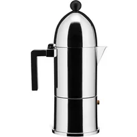Alessi La Cupola 6 Cup Espresso Maker Black