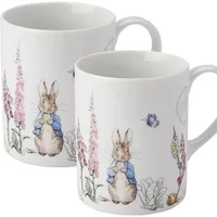 Peter Rabbit Original Set Of 2 Mugs