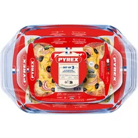 Pyrex 3 Piece Roaster Set