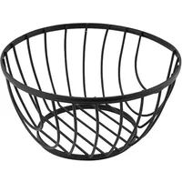 Apollo Flat Iron Fruit Basket Round
