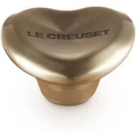 Le Creuset Signature Light Gold 47mm Heart Knob