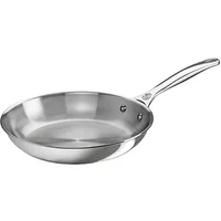 Le Creuset Signature Stainless Steel 26cm Frying Pan Stainless Steel Interior