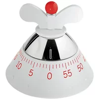 Alessi Kitchen Timer White