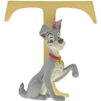 Disney T Tramp Ornamental Letter