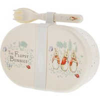 Beatrix Potter Flopsy Snack Box with Cutlery Set