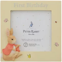 Beatrix Potter Flopsy First Birthday Photo Frame