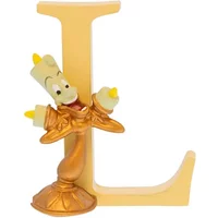 Disney Showcase L Lumiere Ornamental Letter