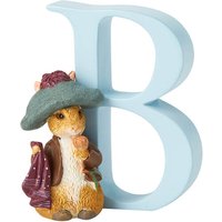 Beatrix Potter B Benjamin Bunny Ornamental Letter