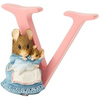 Beatrix Potter V Hunca Munca And Baby Ornamental Letter