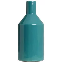 BHS Bottle Ceramic Green Vase