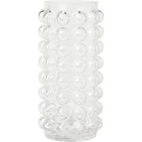BHS Bobble Small Clear Glass Vase