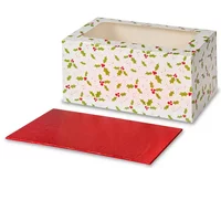 Anniversary House Holly Yule Log Box & Board Kit