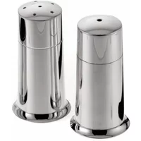 Arthur Price of England Silver Plate Contemporary 2 Piece Salt and Pepper Shaker Set