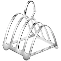 Arthur Price of England Silver Plate Cathedral 6 Slice Toast Rack