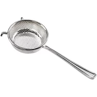 Arthur Price of England Silver Plate Tea Strainer with Mounted Handle