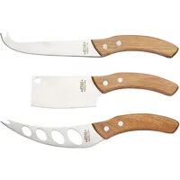 Artesa 3 Piece Cheese Knife Set Wooden Handle