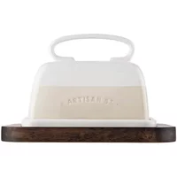 Artisan Street White Butter Dish Set