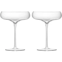 Anton Studio Designs Juno Set Of 2 Champagne Saucers