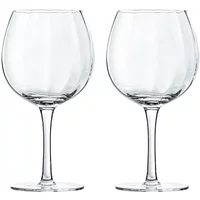 Artisan Street Ripple Set Of 2 Balloon Gin Glasses
