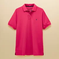 Joules Mens Bright Pink Woody Cotton Pique Polo Shirt Size XL