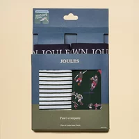 Joules Mens Green Crown Joules Underwear Pack of 2